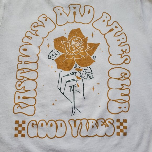 Good Vibes - Front and Back Print T-Shirt - Picture 5 of 7